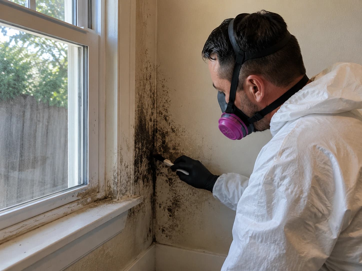 Mold inspection tools used in Santa Rosa